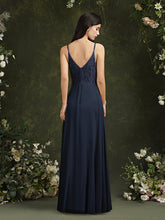27Dress Long A-line V-neck Backless Satin Bridesmaid Dresses-27dress